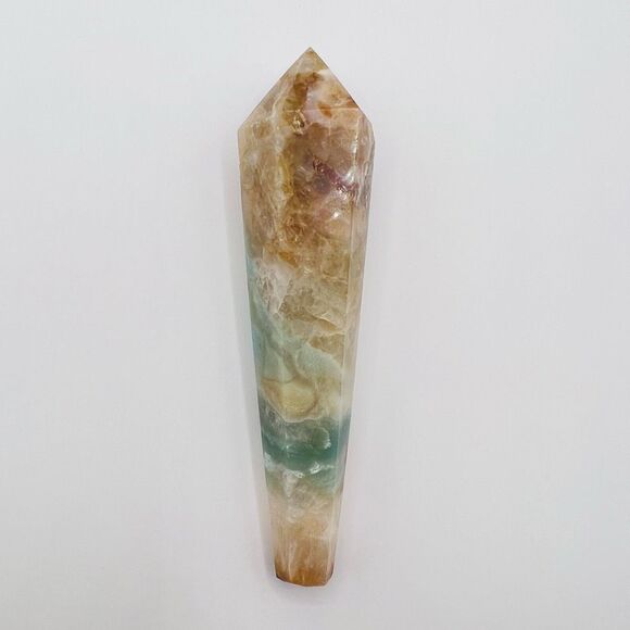 Caribbean Calcite Crystal Meditation Wand (10) - Picture 6 of 11